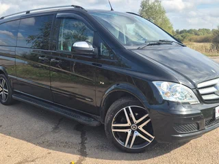2013 Mercedes-Benz Viano Extralong L3 I (W639) Рестайлинг, чёрный, 1120000 рублей, вид 2