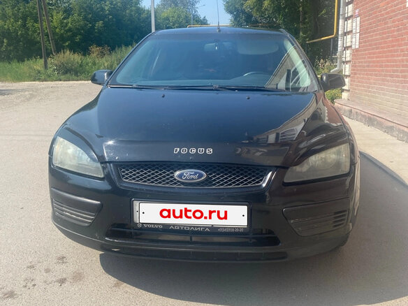 2006 Ford Focus II, чёрный