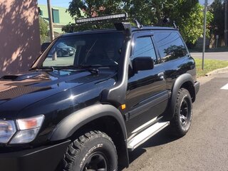 2000 Nissan Patrol V (Y61), чёрный, 1500000 рублей, вид 3