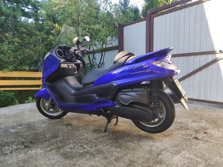 2005 Yamaha Majesty 400, синий, 265000 рублей, вид 2