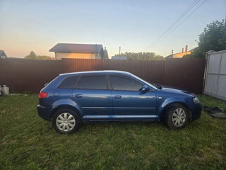 2005 Audi A3 II (8P) Рестайлинг 1, синий, 599000 рублей, вид 3