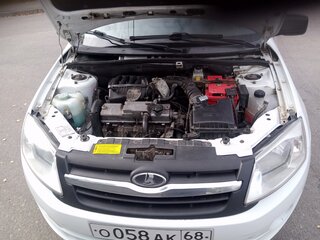 2013 Lada (ВАЗ) Granta I, белый, 379000 рублей, вид 5
