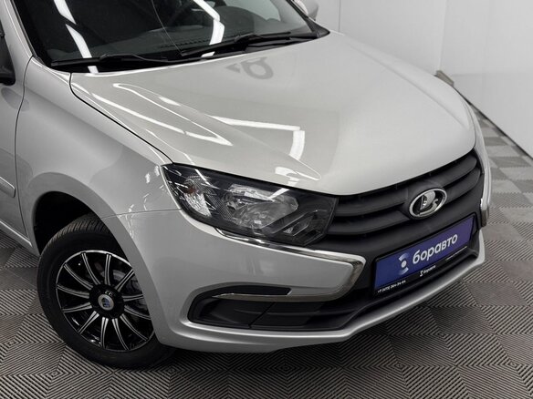 2021 Lada (ВАЗ) Granta I Рестайлинг, серый, 865000 рублей - вид 12
