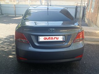 2014 Hyundai Solaris I Рестайлинг, серый, 980000 рублей, вид 3
