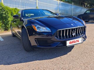 2017 Maserati Quattroporte S Q4 VI Рестайлинг, синий, 4600000 рублей, вид 3