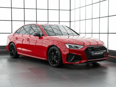 2020 Audi A4 45 TFSI V (B9) Рестайлинг, красный, 3949000 рублей, вид 3