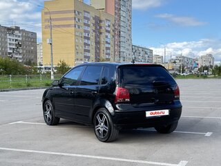 2008 Volkswagen Polo IV Рестайлинг, чёрный, 530000 рублей, вид 4