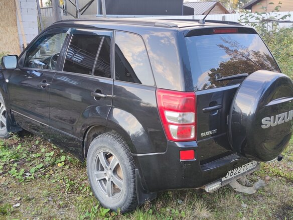 2008 Suzuki Grand Vitara II Рестайлинг, чёрный, 449000 рублей - вид 3