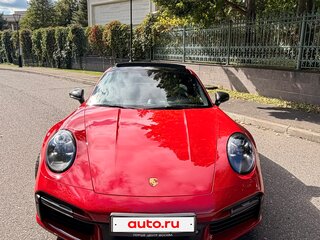 2020 Porsche 911 Turbo S VIII (992), красный, 25600000 рублей, вид 2