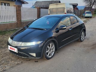2008 Honda Civic VIII, чёрный, 650000 рублей, вид 2