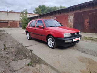 1993 Volkswagen Golf III, красный, 200000 рублей, вид 2