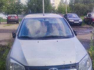 2013 Lada (ВАЗ) Granta I, серебристый, 240000 рублей, вид 2