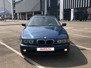 2001 BMW 5 серии 525i IV (E39) Рестайлинг, синий, 950000 рублей, вид 2