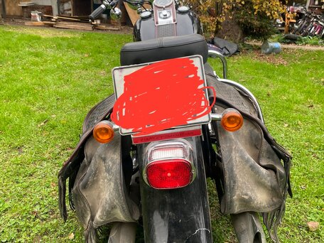 1998 Harley-Davidson Springer Softail, пурпурный, 1580000 рублей, вид 4