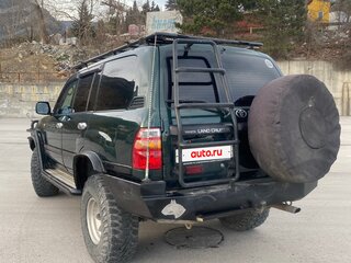 1999 Toyota Land Cruiser 105 100 Series, зелёный, 3400000 рублей, вид 3