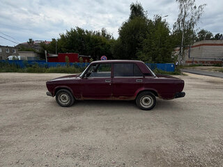 2001 Lada (ВАЗ) 2107, пурпурный, 46000 рублей, вид 4