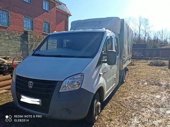 2015 ГАЗ ГАЗель Next, белый, 1400000 рублей
