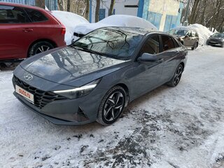 2021 Hyundai Elantra VII (CN7), чёрный, 3000000 рублей, вид 3