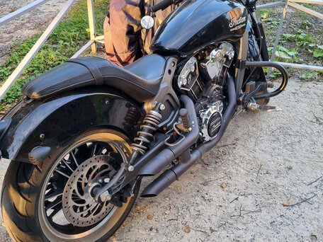 2017 Indian Scout, чёрный, 780000 рублей, вид 4