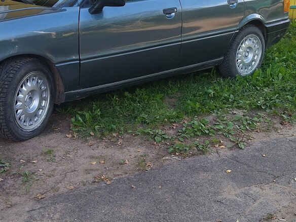 1988 Audi 80 IV (B3), синий, 150000 рублей - вид 6