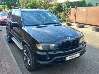 2001 BMW X5 4.4i I (E53), чёрный, 1100000 рублей, вид 4