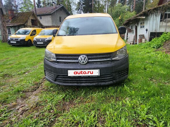 2018 Volkswagen Caddy, жёлтый, 1750000 рублей