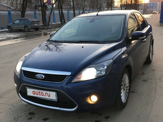 2008 Ford Focus II Рестайлинг, синий, 650000 рублей, вид 2