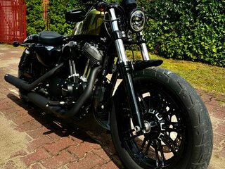 2021 Harley-Davidson Forty-Eight, зелёный, 990000 рублей, вид 2