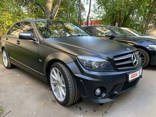 2007 Mercedes-Benz C-Класс 280 III (W204), чёрный, 1300000 рублей, вид 5