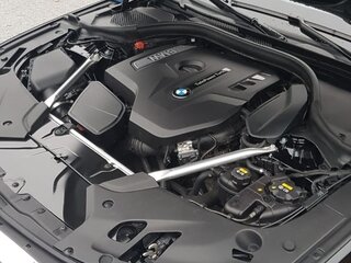 2018 BMW 5 серии 520i VII (G30/G31/G38), чёрный, 3500000 рублей, вид 2