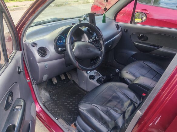 2011 Daewoo Matiz I Рестайлинг, красный, 420000 рублей - вид 5