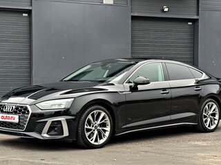 2021 Audi A5 Sportback 40 TFSI II (F5) Рестайлинг, чёрный, 3290000 рублей, вид 1