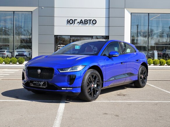 2019 Jaguar I-Pace I, синий