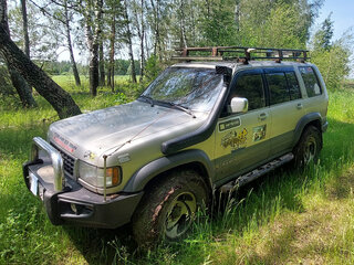 1996 Isuzu Trooper II, серый, 750000 рублей, вид 2