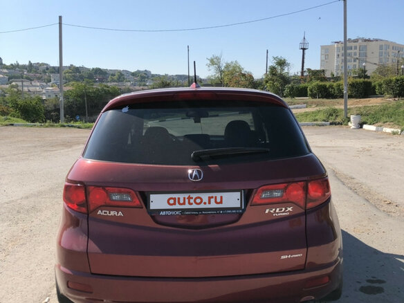 2007 Acura RDX I, красный, 1050000 рублей - вид 3