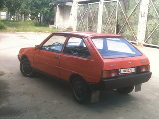 1989 ЗАЗ 1102 «Таврия» 1102, красный, 295000 рублей, вид 2