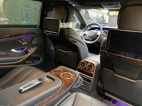 2014 Mercedes-Benz S-Класс 350 CDI BlueTEC Long 7G-TRONIC VI (W222, C217), чёрный, 4490000 рублей - вид 4