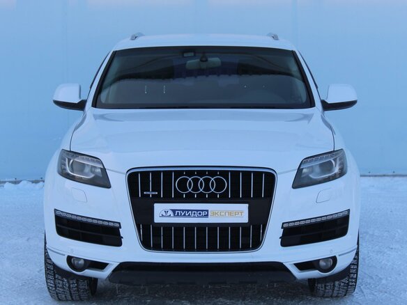 2010 Audi Q7 I (4L) Рестайлинг, белый - вид 1