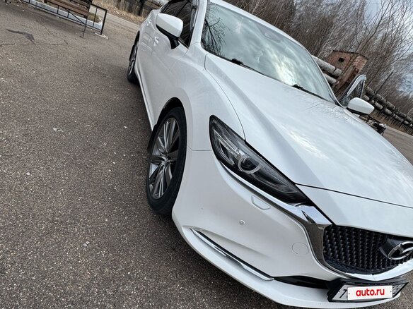 2018 Mazda 6 III (GJ) Рестайлинг 2, белый - вид 12