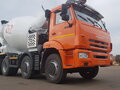 2021 КамАЗ Автобетоносмеситель, оранжевый