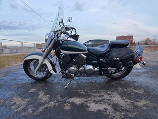 1999 Yamaha XVS400 Drag Star, зелёный, 380000 рублей, вид 4