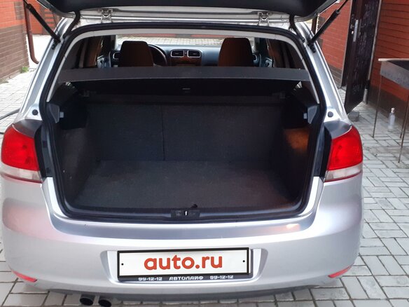 2011 Volkswagen Golf VI, серебристый - вид 11