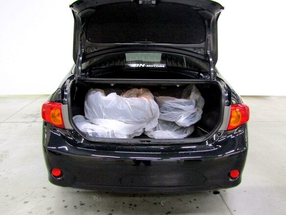2008 Toyota Corolla AMT X (E140, E150), чёрный - вид 16