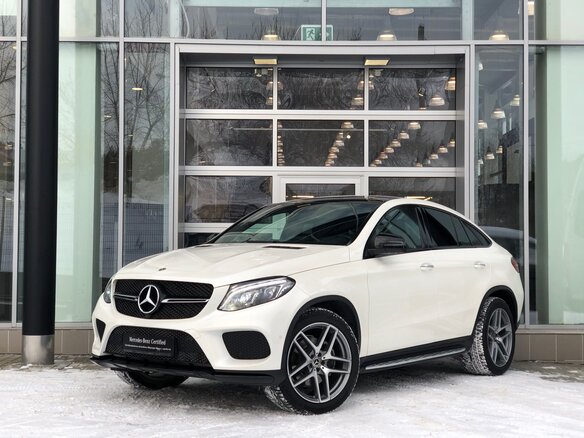 2017 Mercedes-Benz GLE Coupe 350 d I (C292), белый
