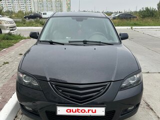 2008 Mazda 3 I (BK) Рестайлинг, чёрный, 660000 рублей, вид 1