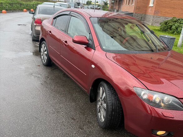 2008 Mazda 3 I (BK) Рестайлинг, красный - вид 10