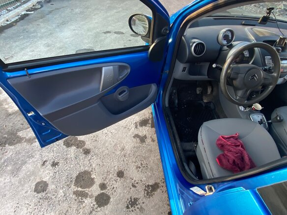 2011 Citroen C1 I Рестайлинг, синий, 640000 рублей - вид 9