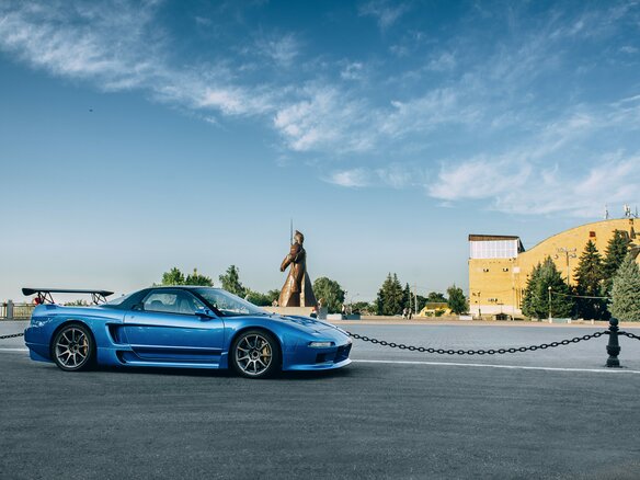 1991 Honda NSX I, синий - вид 2
