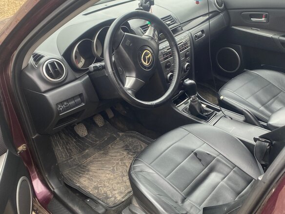2006 Mazda 3 I (BK) Рестайлинг, коричневый, 490000 рублей - вид 6