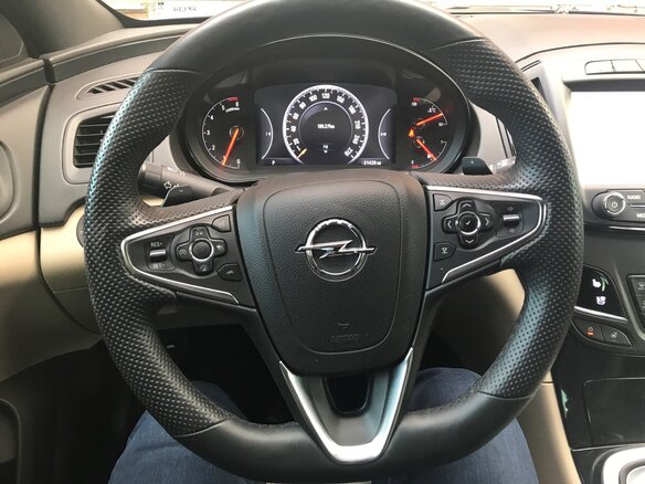 2015 Opel Insignia I Рестайлинг, синий - вид 9